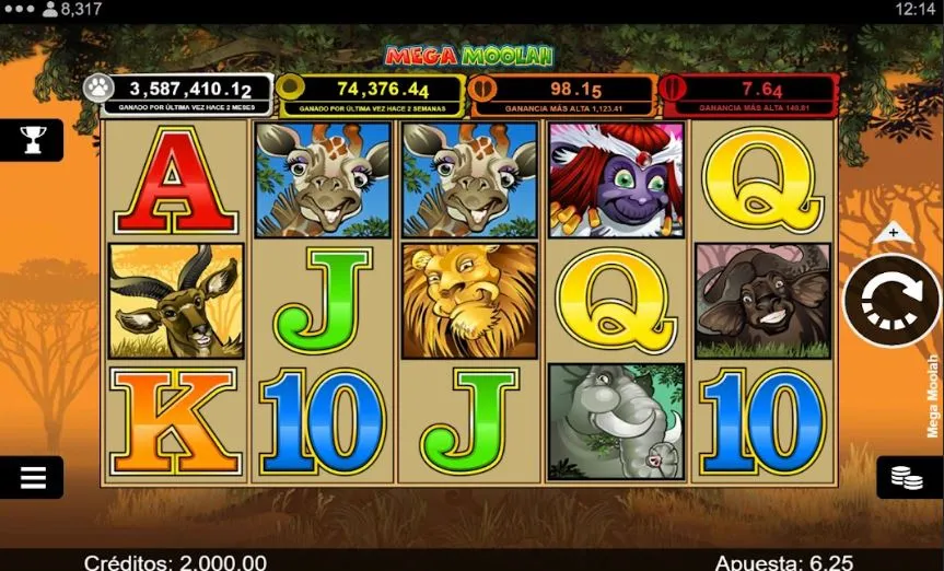 mega moolah slot bodog casino