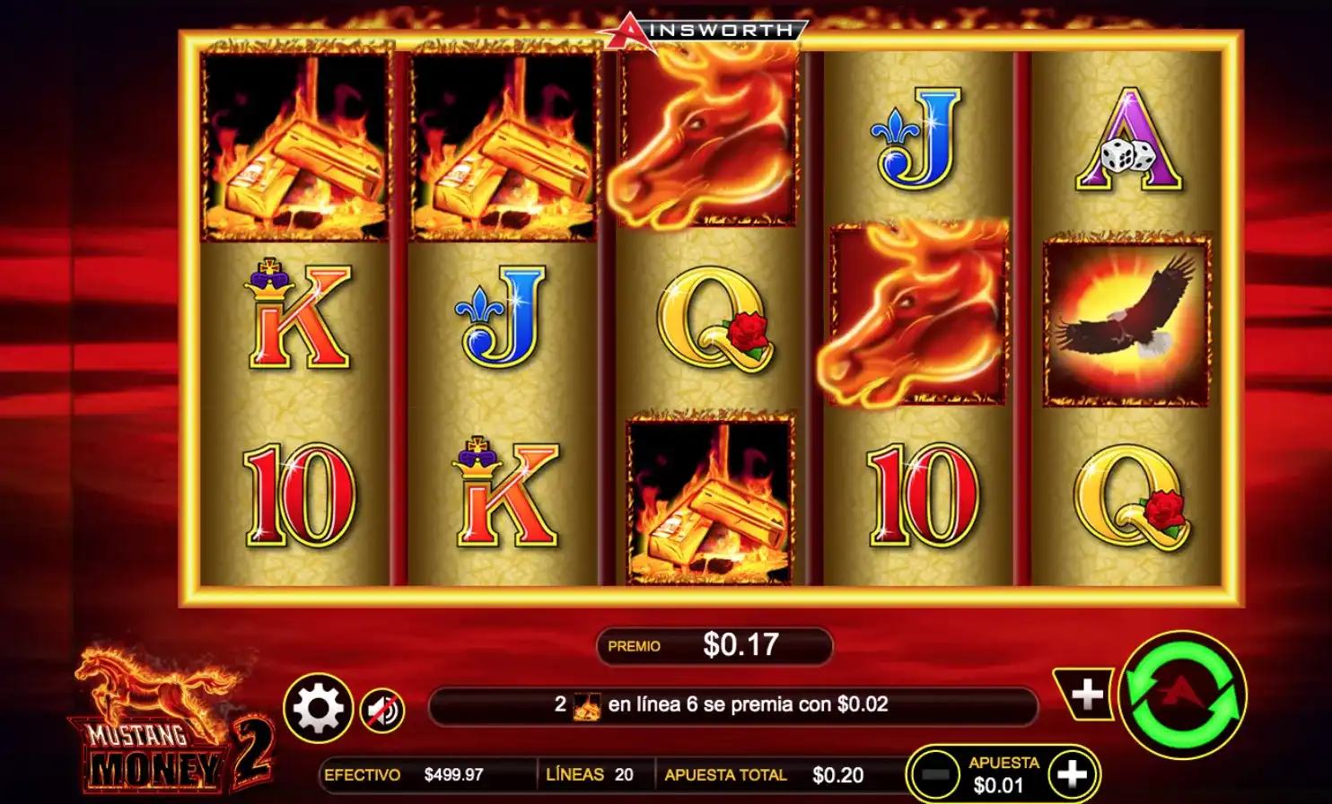 Símbolos Mustang Money 2