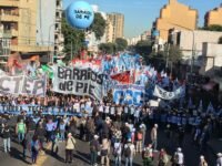 Los movimientos populares marchan a Plaza de Mayo por Por Paz, Pan y Trabajo 