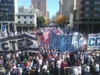 Los movimientos populares exigen el cumplimiento de los acuerdos por parte del gobierno