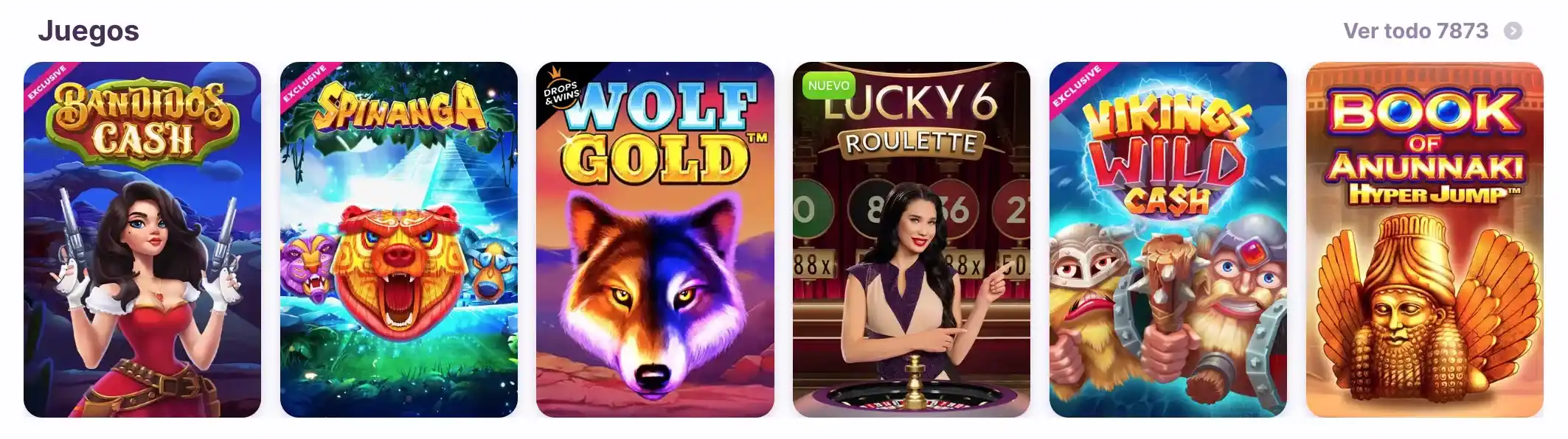 Juegos en Nomini Casino