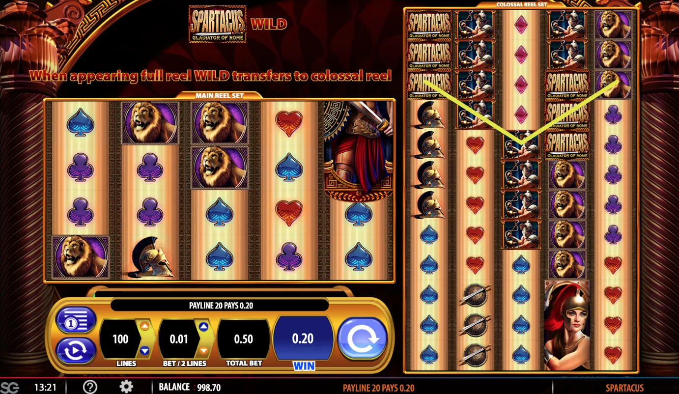 Spartacus slot