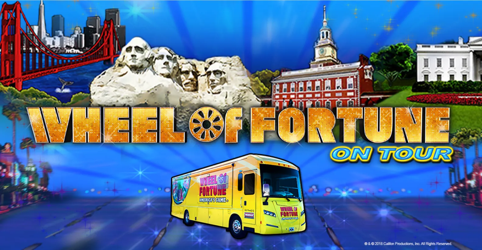 Conoce Wheel of fortune slot logo tragamonedas