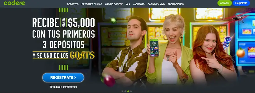 Codere acepta Google Pay