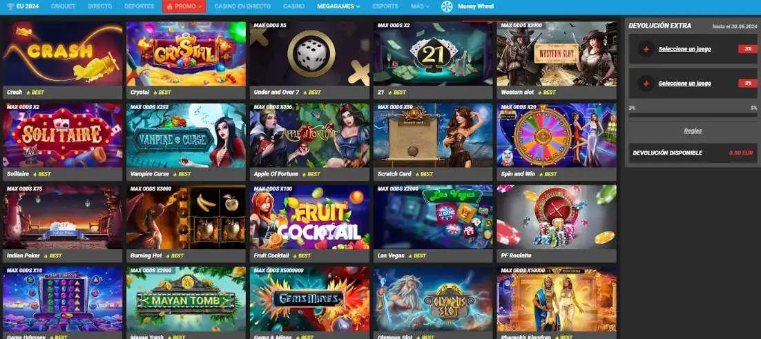 pago facil casino megapari